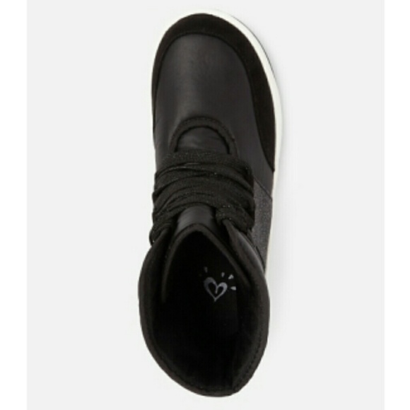 JUSTICE Sneaker Style Winter Boots Girl Sz 1 - Picture 2 of 2