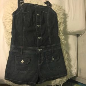 Denim Overalls