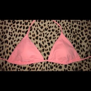 Victoria's Secret coral triangle bikini, medium