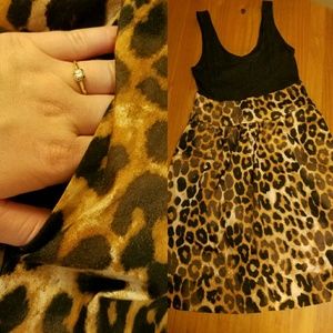 Animal print Express dress