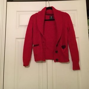 American Eagle shawl collar sweater