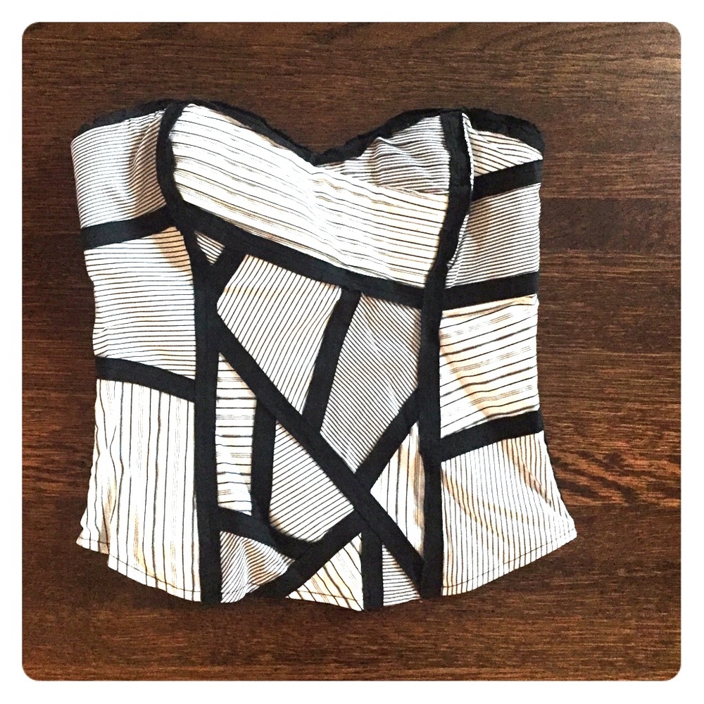 Bebe Bustier Top
