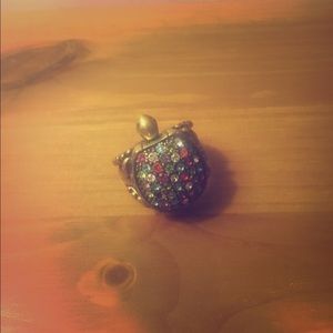 Fossil Turtle Ring "Here's To Love"