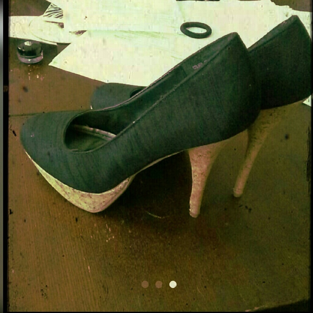 Dollhouse Black High Heels