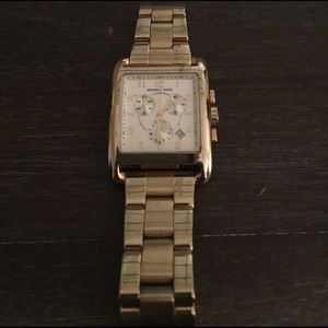 Gold Michael Kors watch