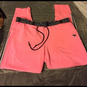 Pink joggers