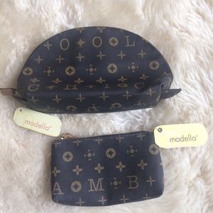 NWT Zip Tote Bag and Wristlet