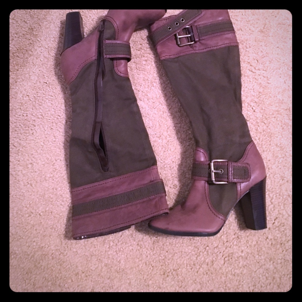 Brown Nine West Boots