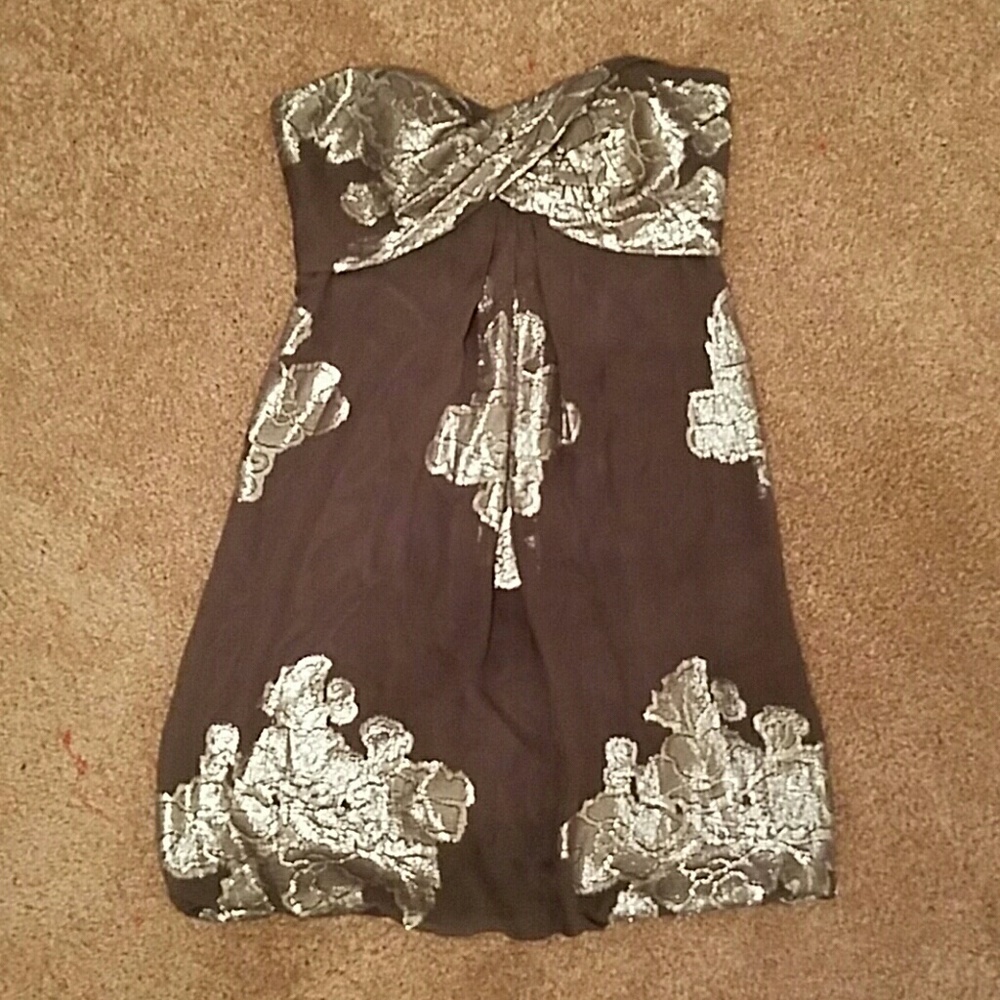 Nicole Miller Bubble Hem Dress