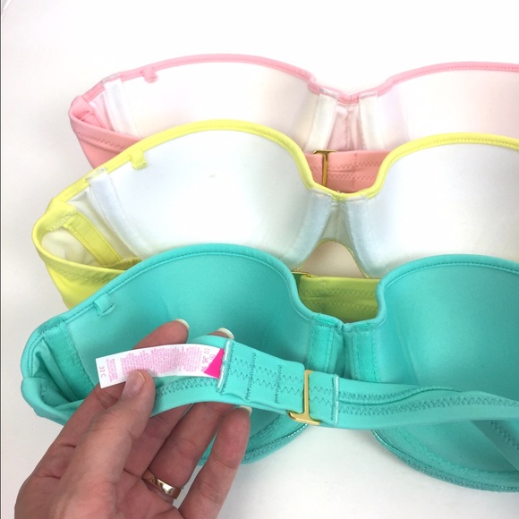 Victoria's Secret "The Flirt" Bandeau Push-Up Top - Picture 6 of 7