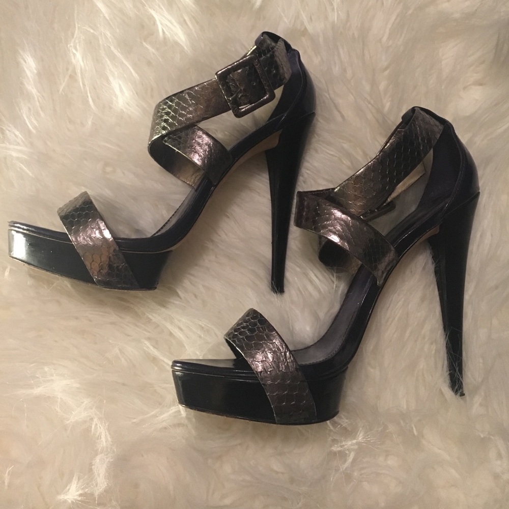 Strapped heels