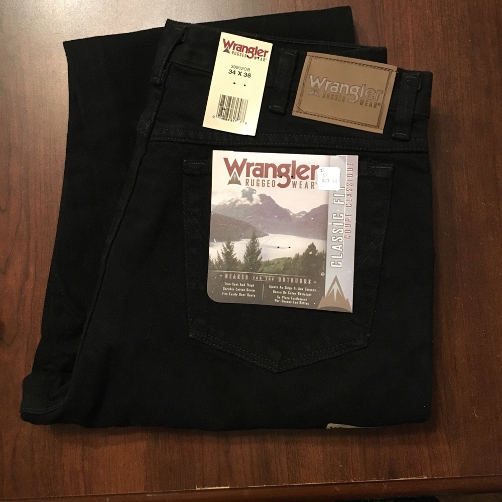 Brand new men's wrangler jeans