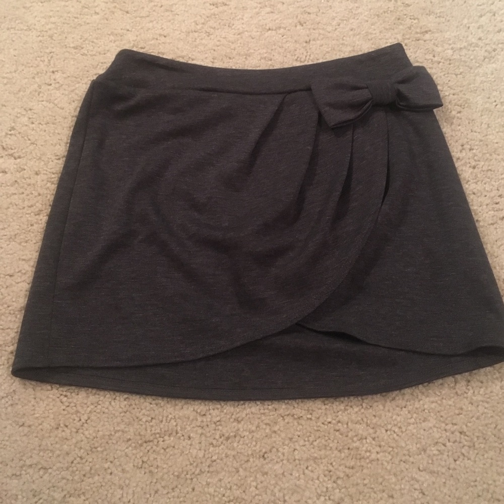 Gray skirt