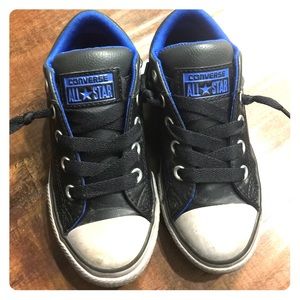 Converse leather shoes