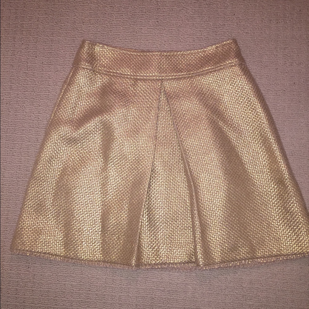 Gold Banana Republic Skirt