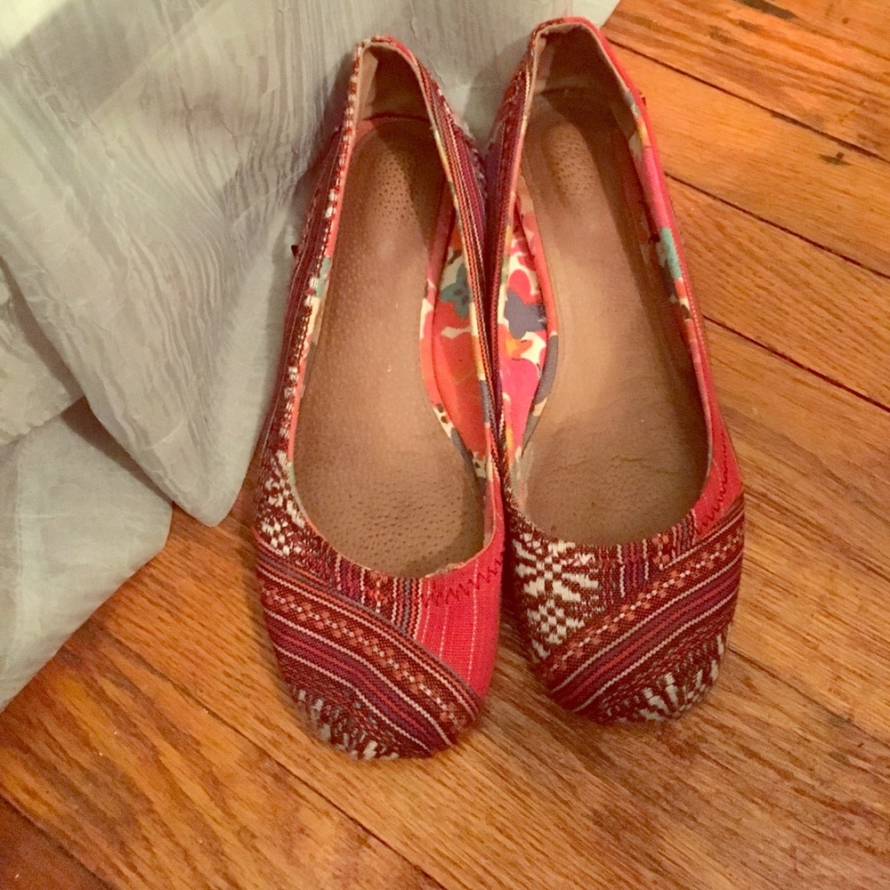 Toms Multicolored Flats