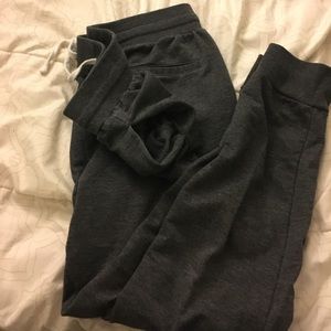 Grey joggers
