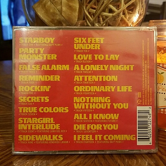 THE WEEKEND STARBOY CD - Picture 2 of 2