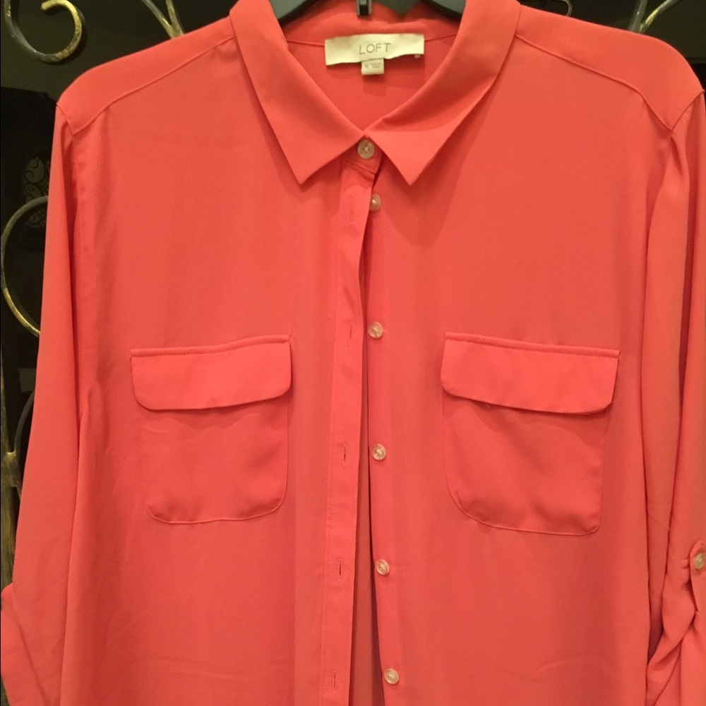 Ann Taylor Loft Utility Shirt
