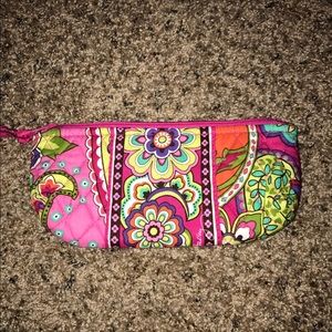 NWOT Pink Swirls Brush and Pencil