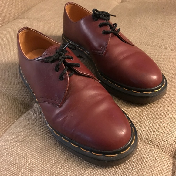 Dr. Martens Shoes - Dr. Martens cherry red 3-eye. 90s vintage!