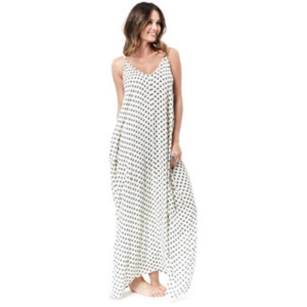 NWT LOVESTITCH Maxi Dress w/pockets