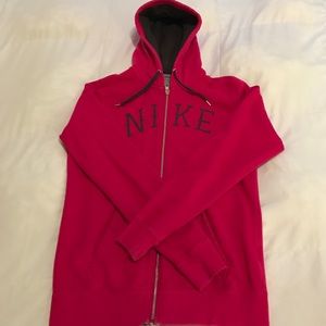 Nike Magenta Hoodie Size Large
