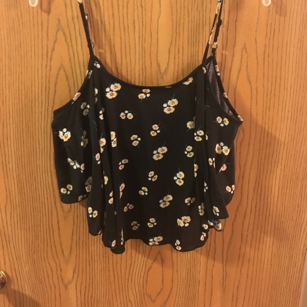Floral crop top
