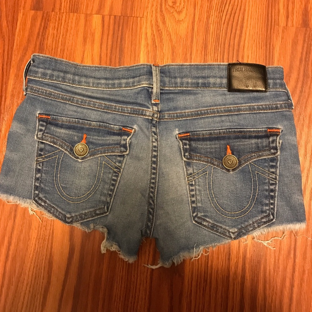 True religion Jean shorts