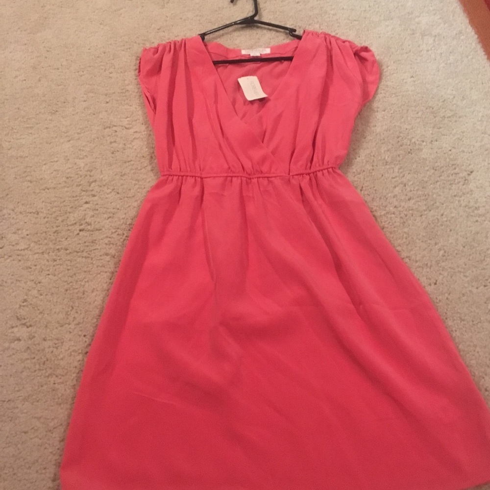 Pink summer dress