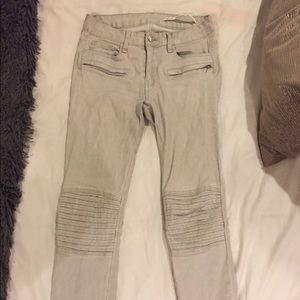 Zara Women Moto Pants