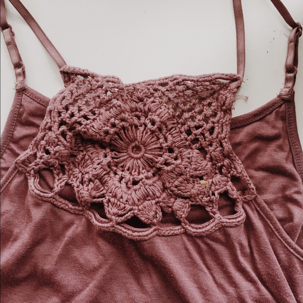 Crochet tank top