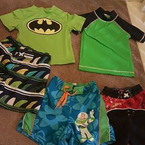 *SOLD* Lot of Toddler boys swimwear size 2T