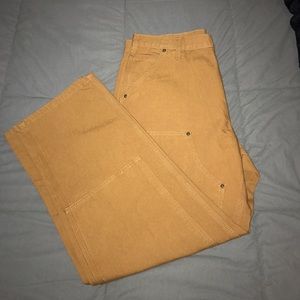 Carhartt washed duck double-front work dungaree