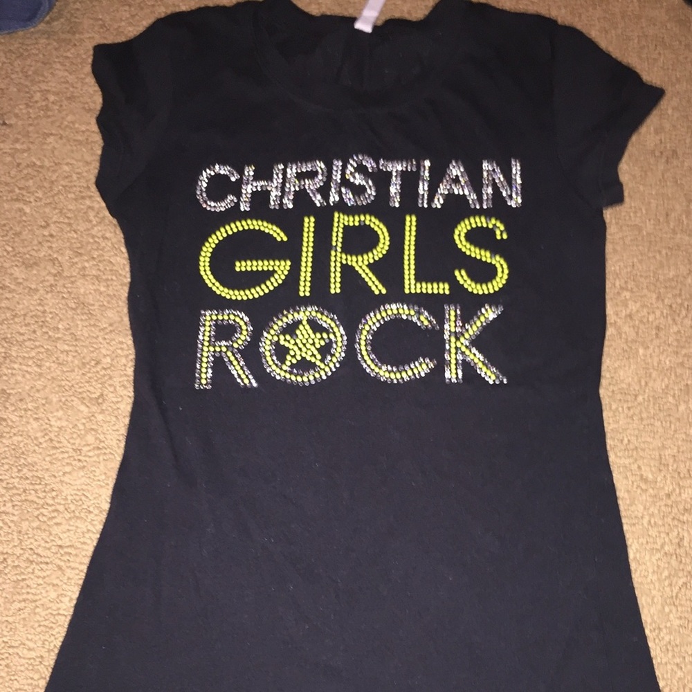 CHRISTIAN GIRLS ROCK TSHIRT