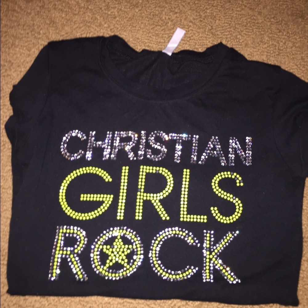 CHRISTIAN GIRLS ROCK TSHIRT - Picture 2 of 3