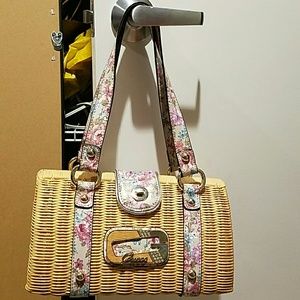 Guess straw handbag