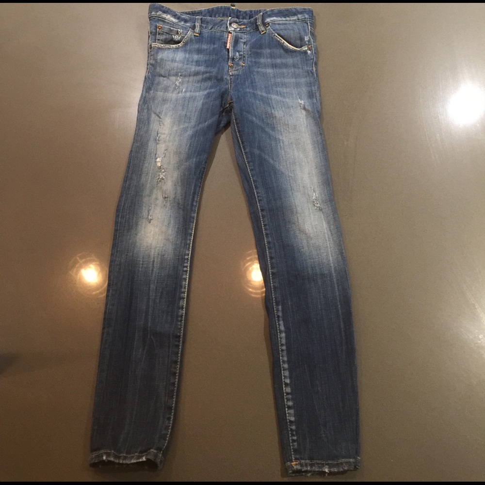 DSquared Twiggy Faded jeans