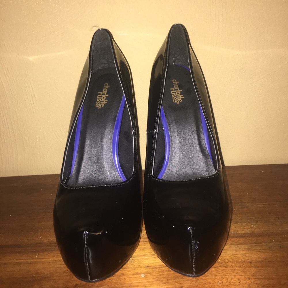 Black stilettos size 9