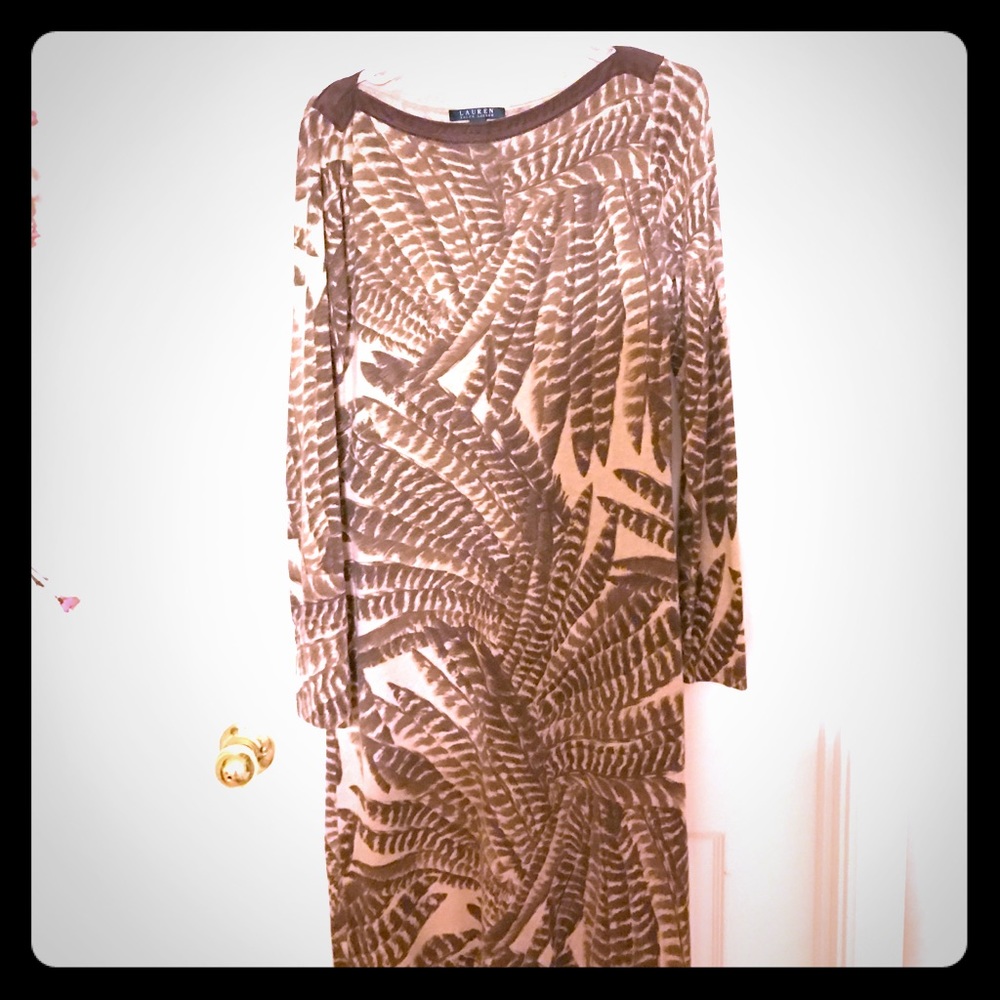 Ralph Lauren jungle print dress