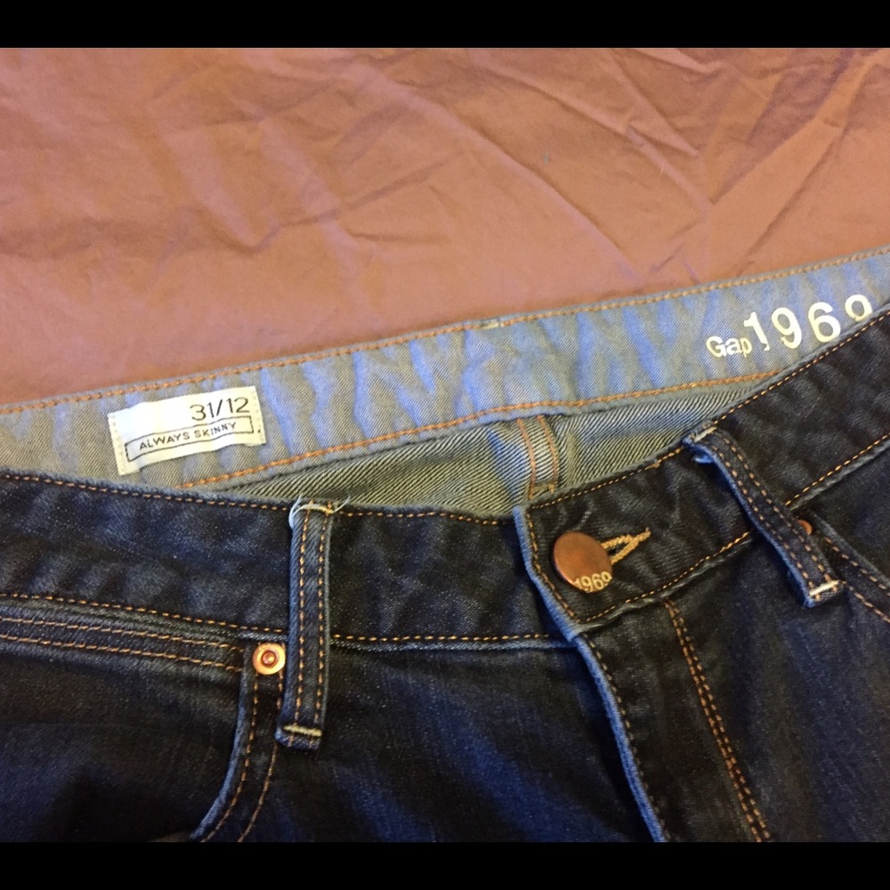 Gap 1969 Always Skinny Jeans 12/31