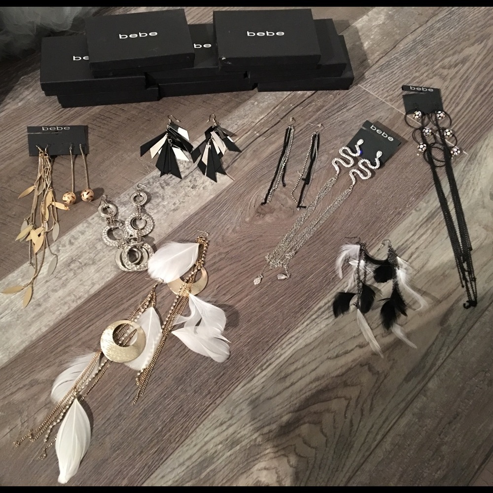 Lot of 8x pair of BEBE Earrings