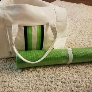 Gym bag with Yoga mat