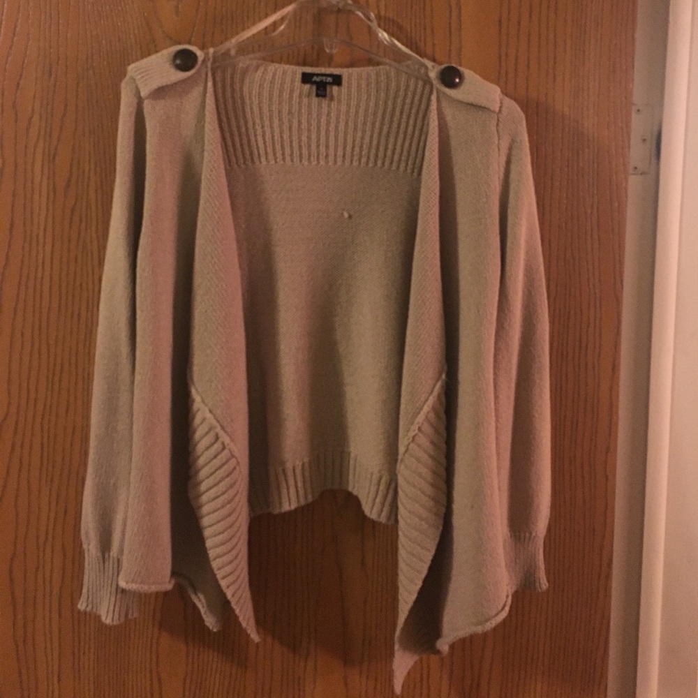 Warm sweater cardigan