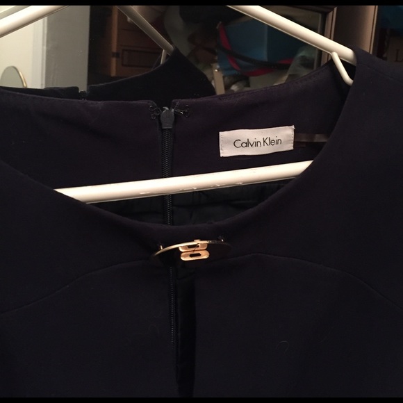 Calvin Klein navy dress - Picture 3 of 3