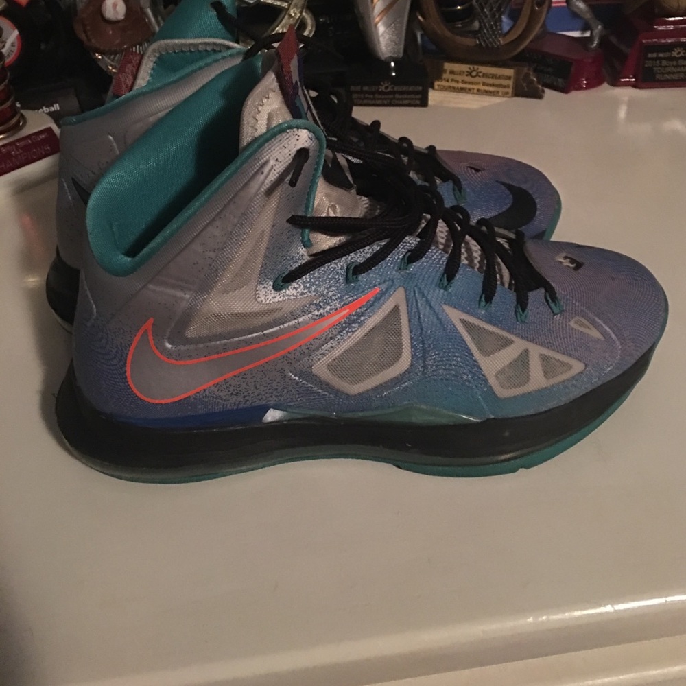 Lebron 10 pure platinum