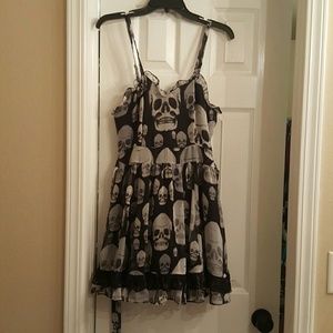 Flowy Skull dress