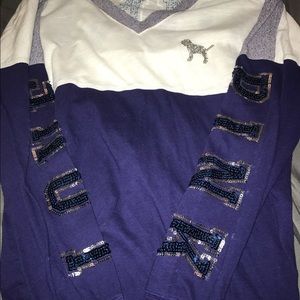 Pink long sleeve tee