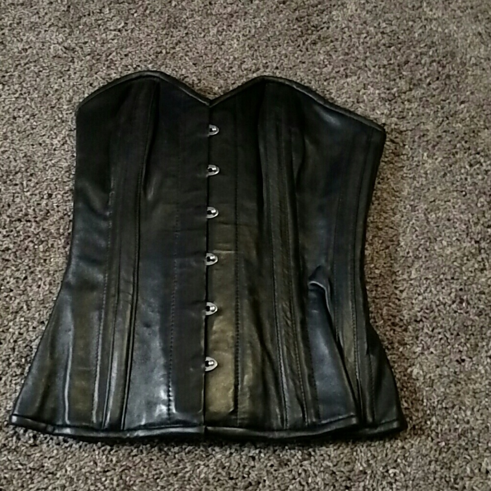 Corset Lambskin Leather