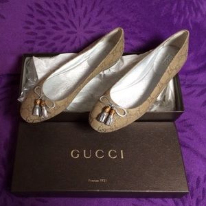 Brand new Gucci flats